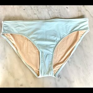 J. Crew bikini bottoms Vintage Sky NWT